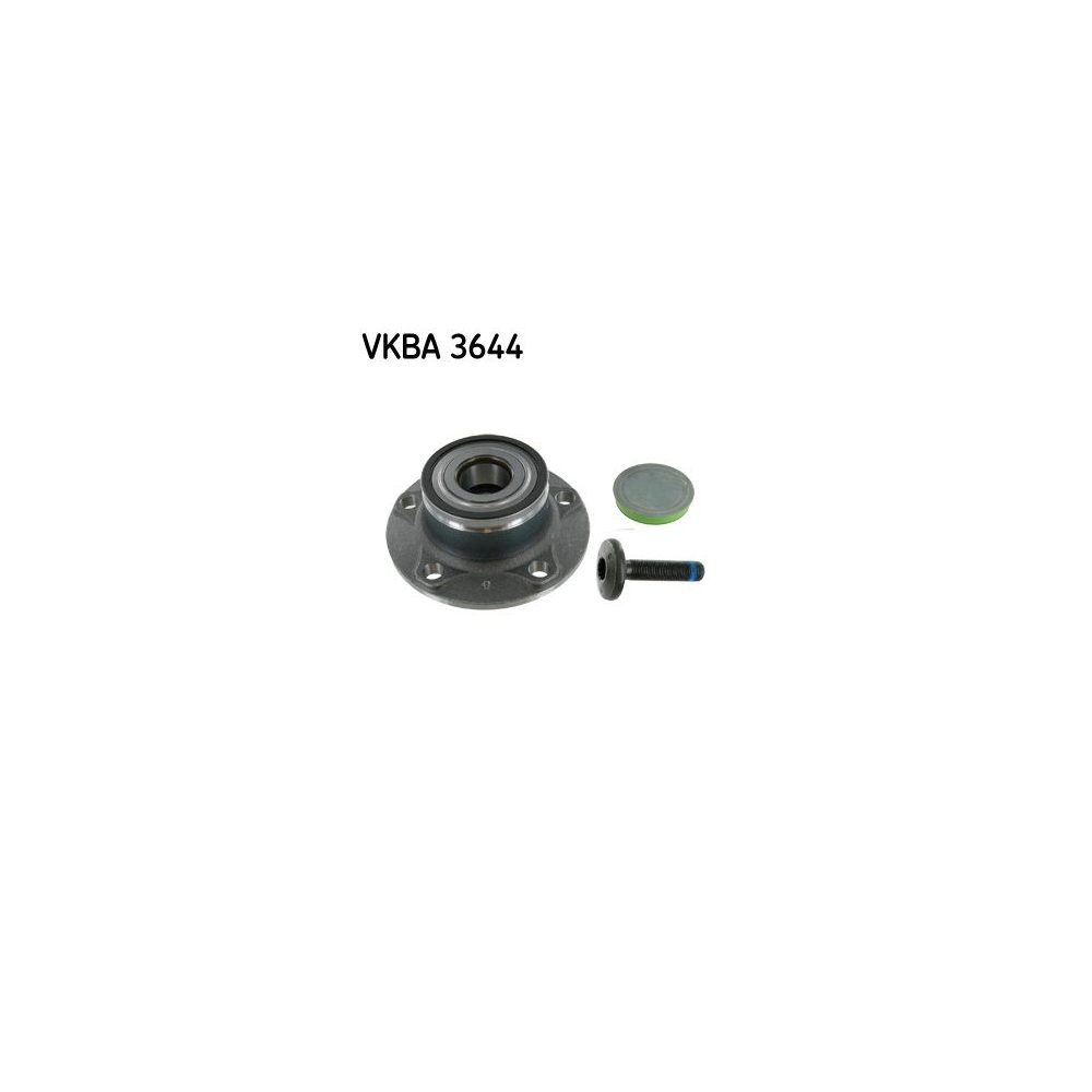 Radlagersatz SKF VKBA 3644 für AUDI SEAT SKODA VW, Hinterachse