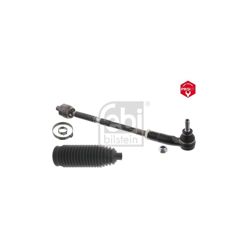 Spurstange FEBI BILSTEIN 45760 ProKit für AUDI SEAT SKODA VW, Vorderachse rechts