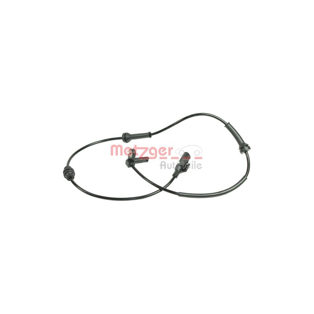 Sensor, Raddrehzahl METZGER 0900920 für FIAT, Vorderachse