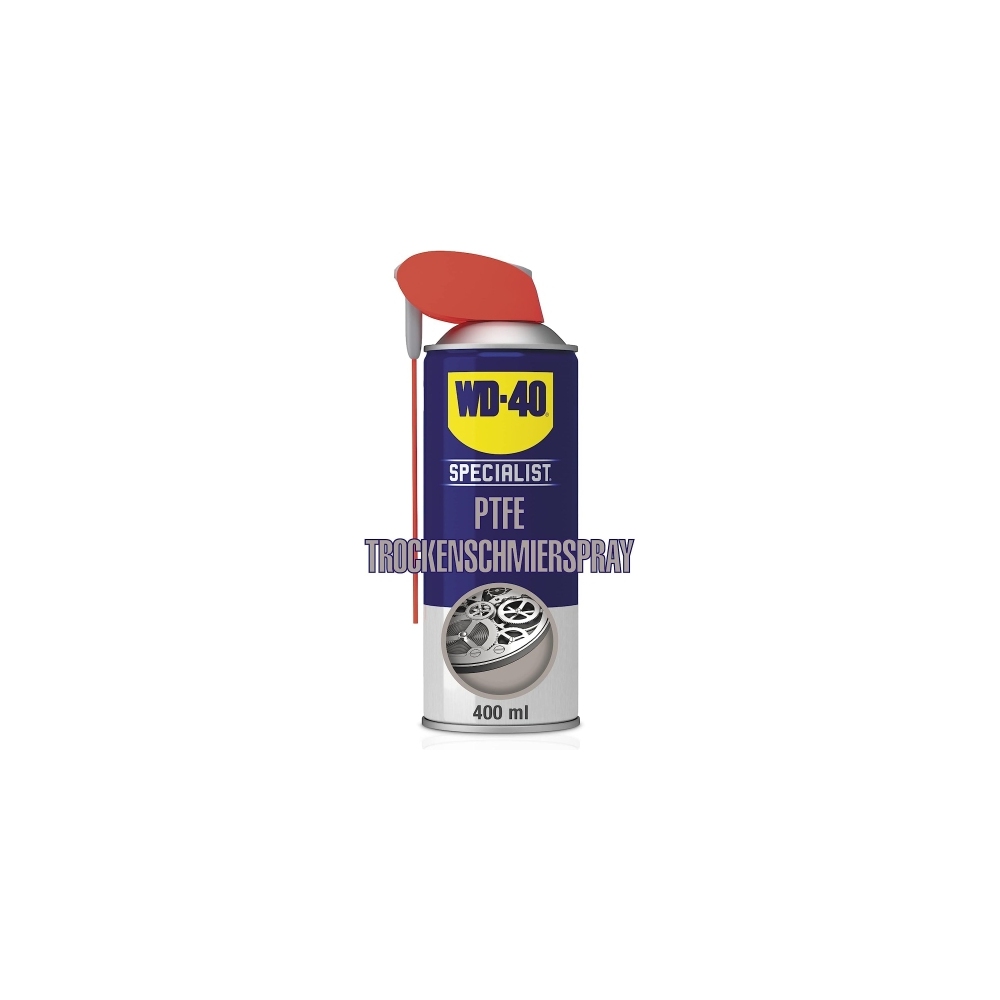 WD-40 Specialist PTFE Trockenschmierspray Smart Straw 3x400ml PTFE Spray