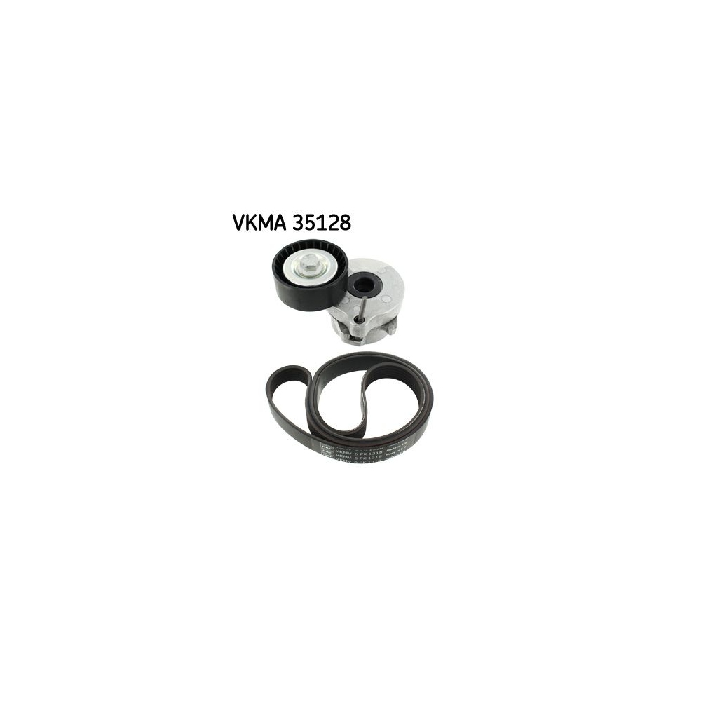 Keilrippenriemensatz SKF VKMA 35128 für FIAT OPEL SUZUKI VAUXHALL CHEVROLET