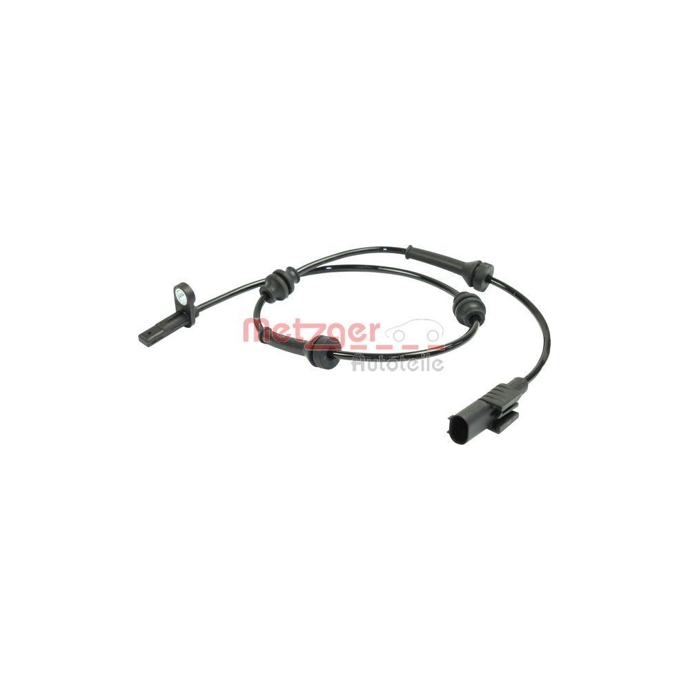 Sensor, Raddrehzahl METZGER 0900921 f&uuml;r ALFA ROMEO, Hinterachse