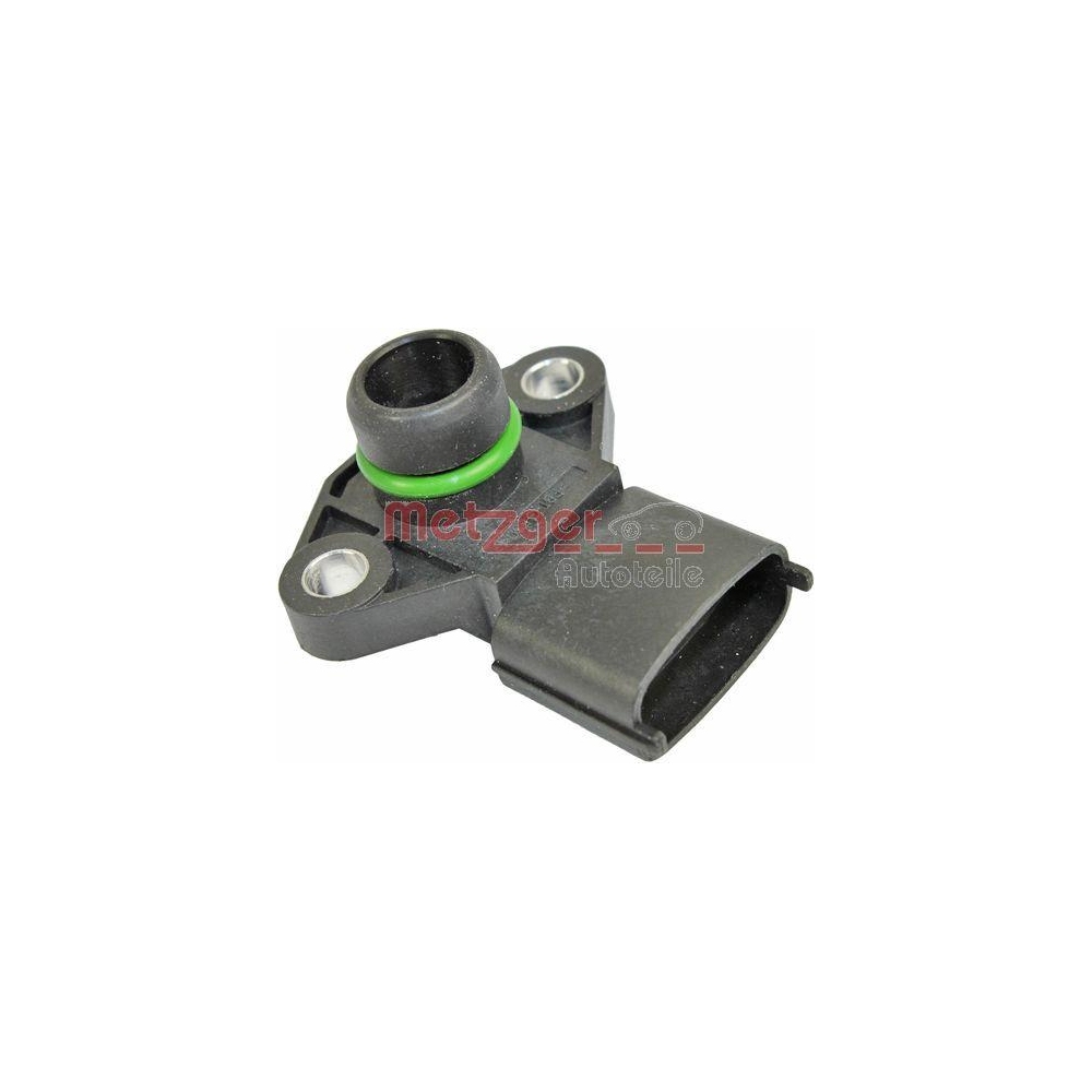 Sensor, Ladedruck METZGER 0906287 für HYUNDAI KIA, Ladeluftkühler