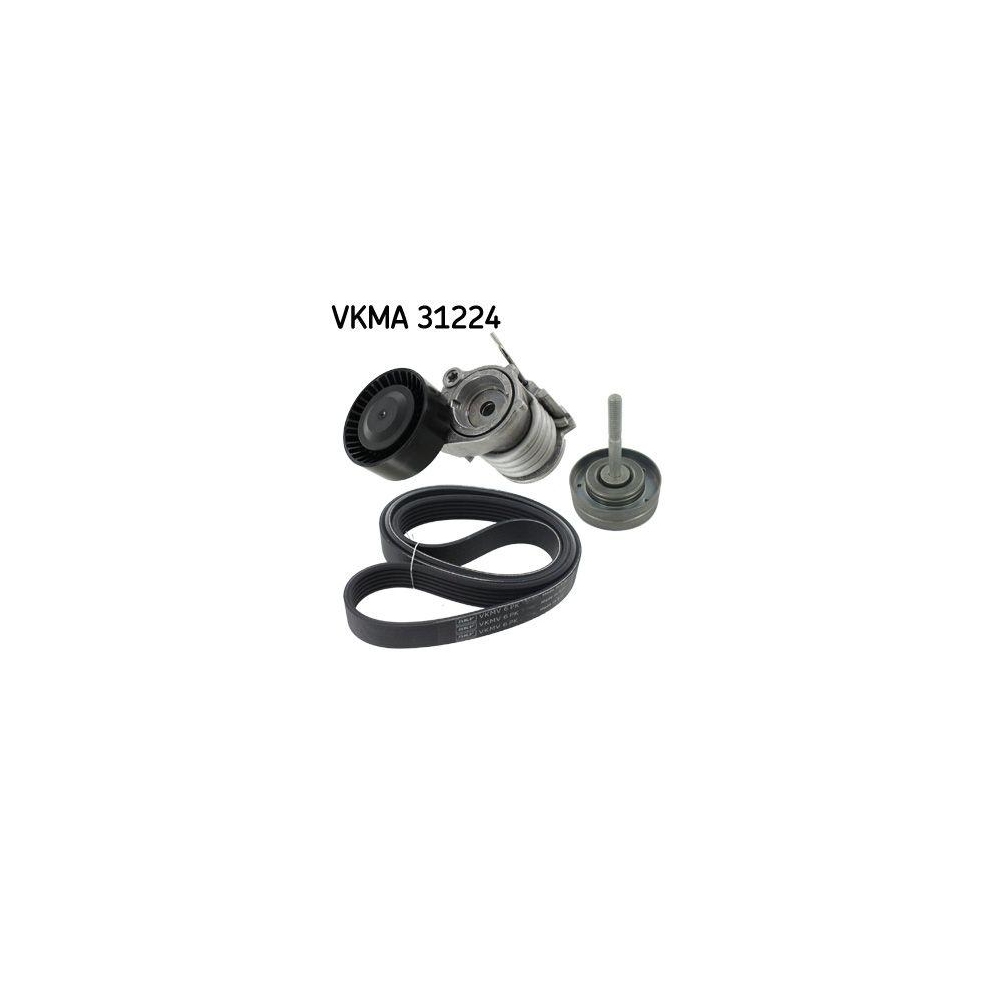 Keilrippenriemensatz SKF VKMA 31224 für AUDI OPEL SEAT SKODA VAUXHALL VW