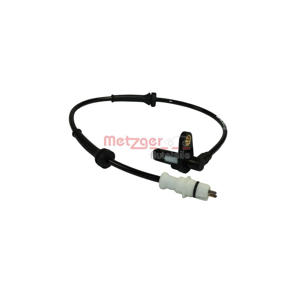 Sensor, Raddrehzahl METZGER 0900926 für RENAULT, Hinterachse rechts