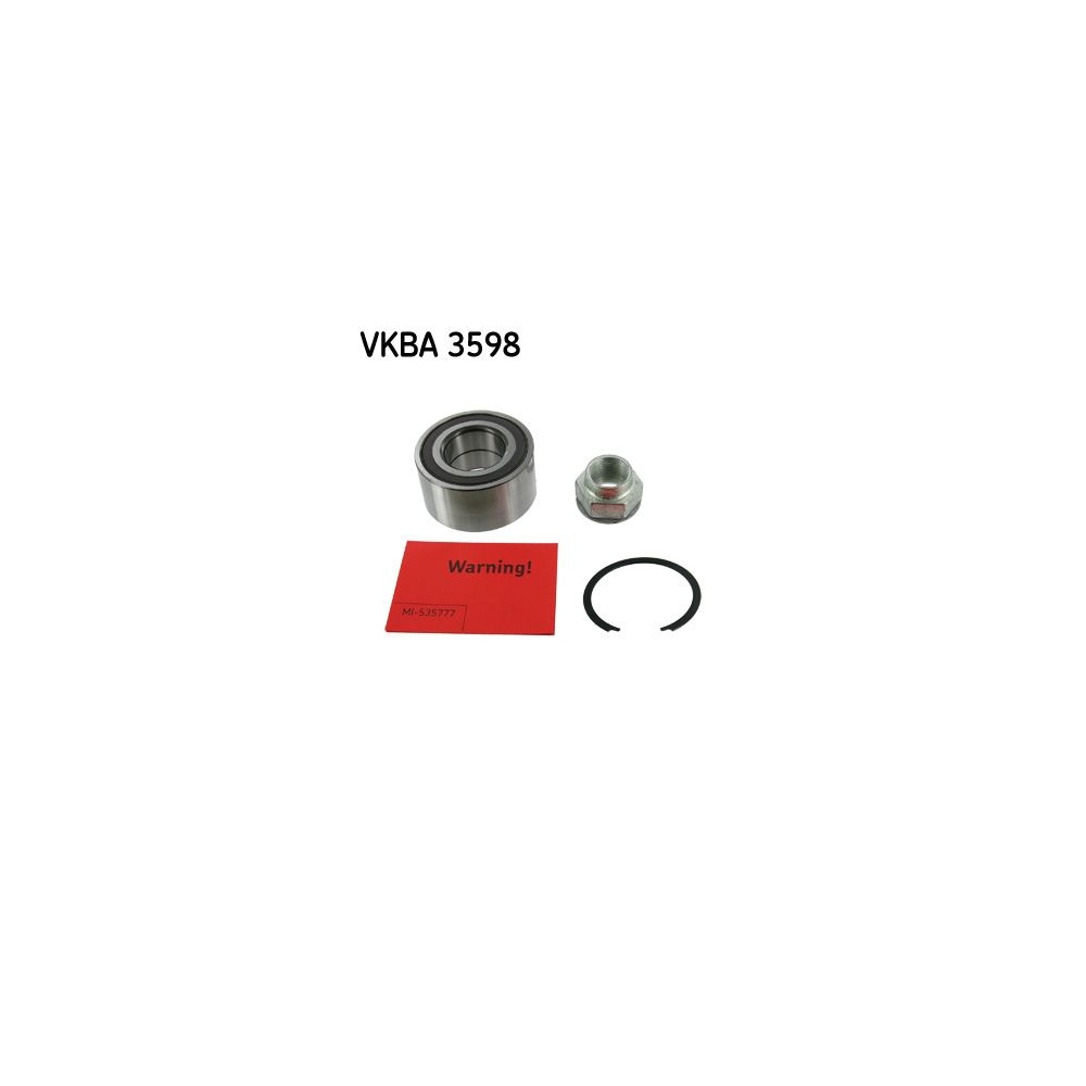 Radlagersatz SKF VKBA 3598 für FIAT OPEL VAUXHALL, Vorderachse