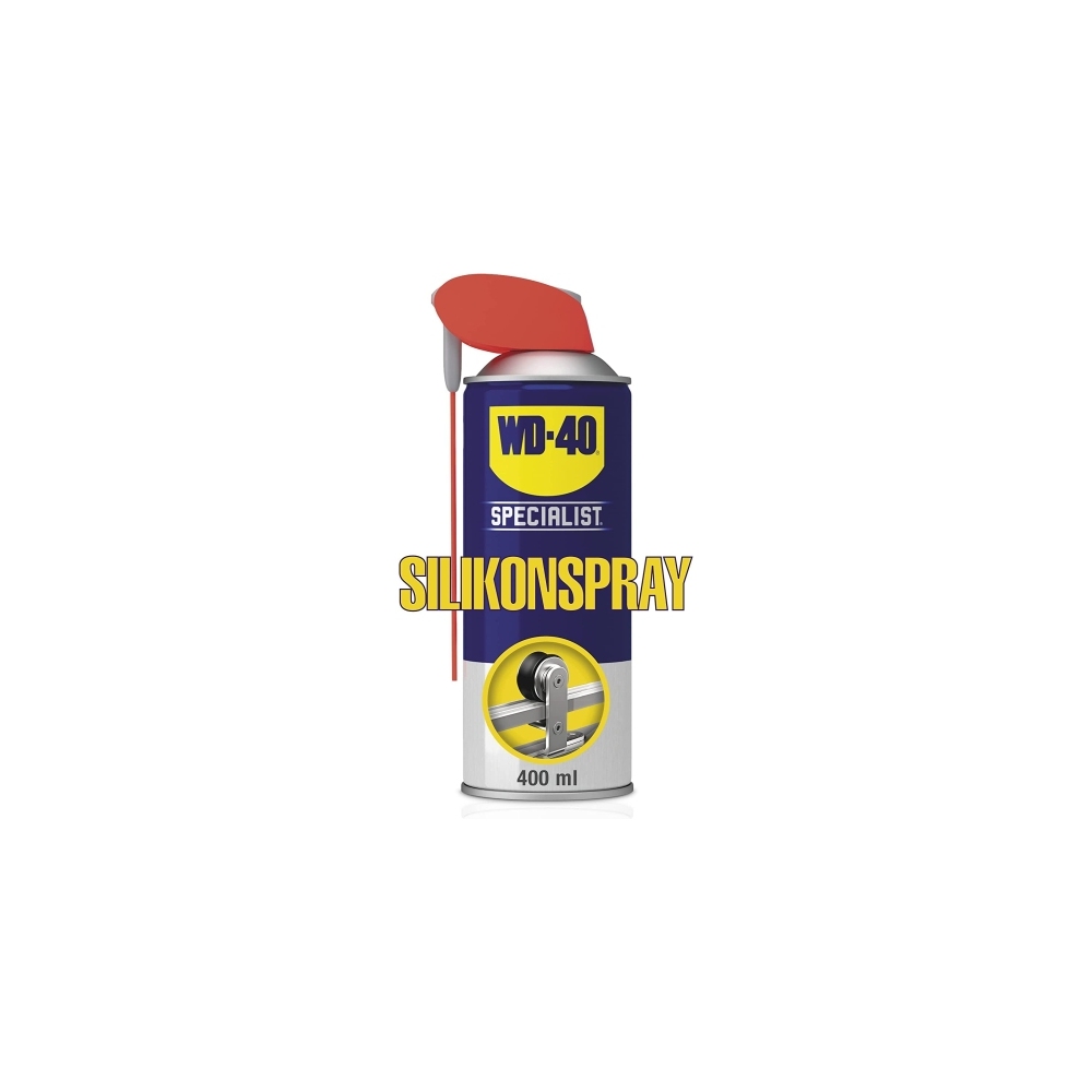 WD-40 Specialist Silikonspray Smart Straw Schmiermittel 2x400ml Spray