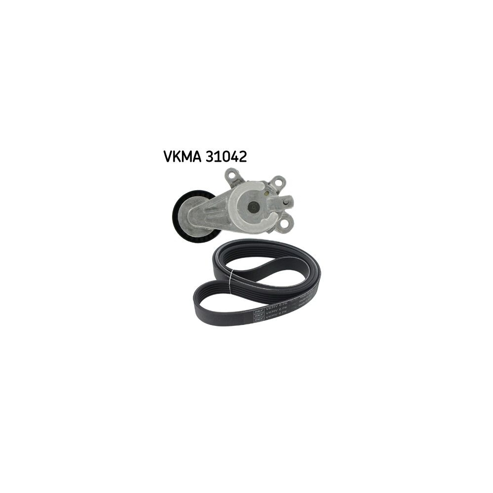 Keilrippenriemensatz SKF VKMA 31042 für AUDI SEAT SKODA VW