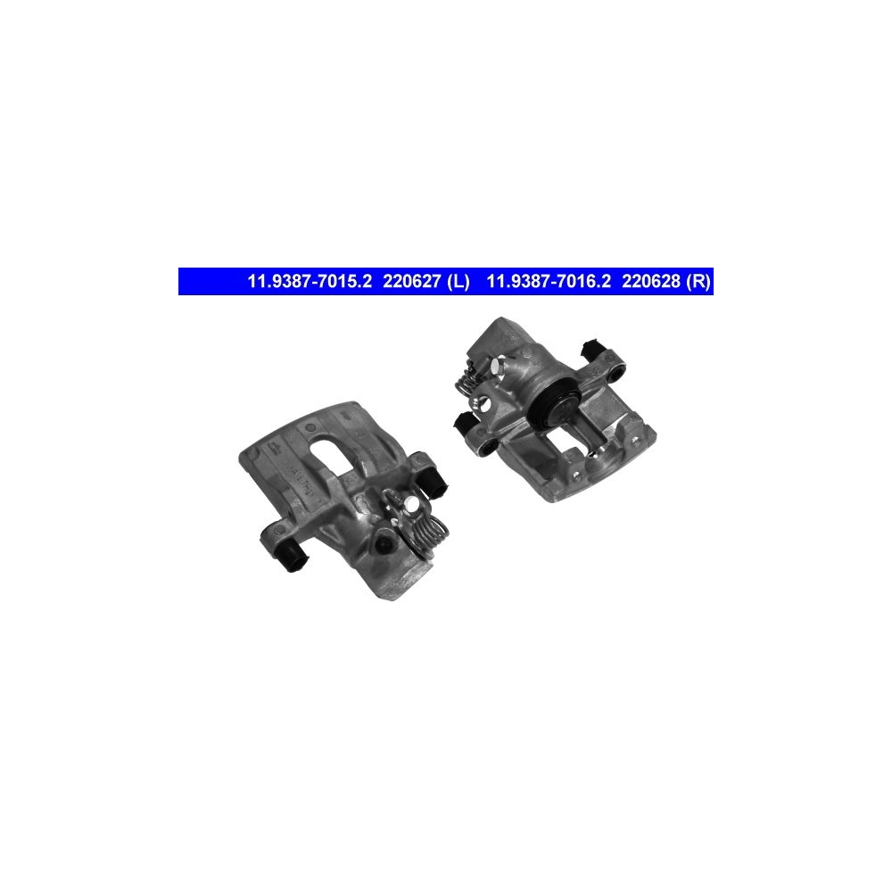 Bremssattel ATE 11.9387-7016.2 für, Hinterachse rechts