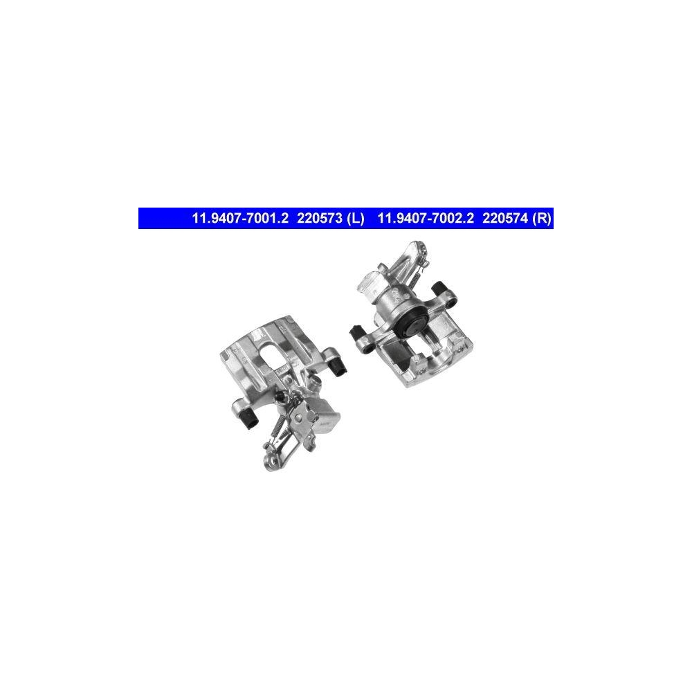 Bremssattel ATE 11.9407-7002.2 für OPEL, Hinterachse rechts