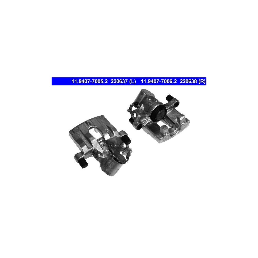 Bremssattel ATE 11.9407-7005.2 für, Hinterachse links