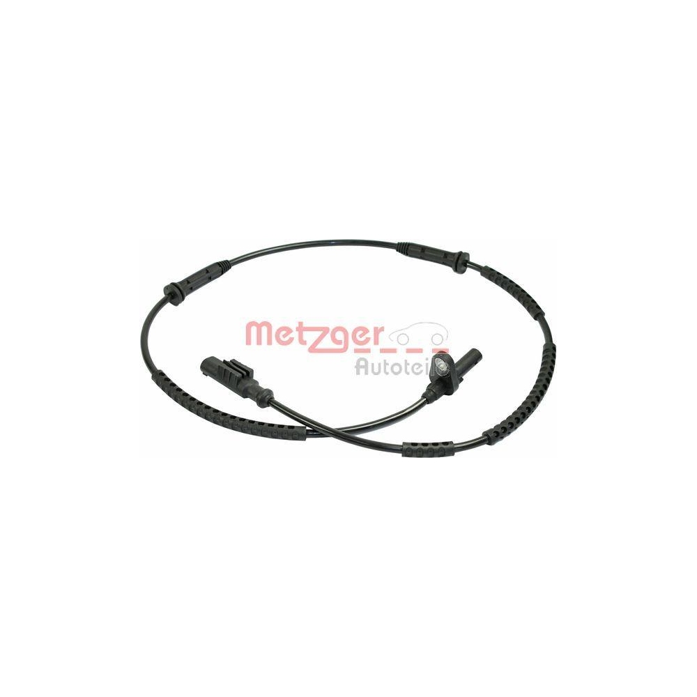 Sensor, Raddrehzahl METZGER 0900855 ORIGINAL ERSATZTEIL für BMW, Vorderachse