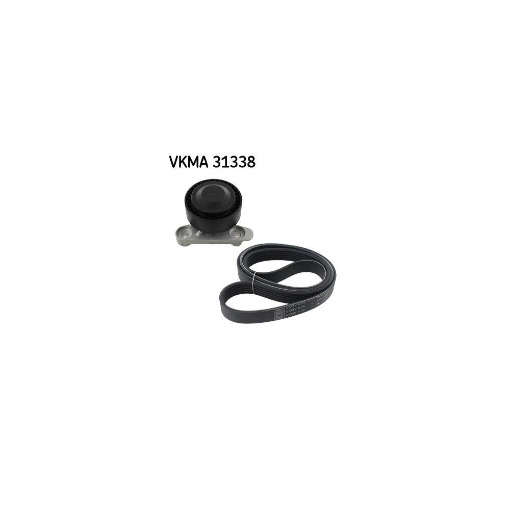 Keilrippenriemensatz SKF VKMA 31338 für AUDI SEAT SKODA VW