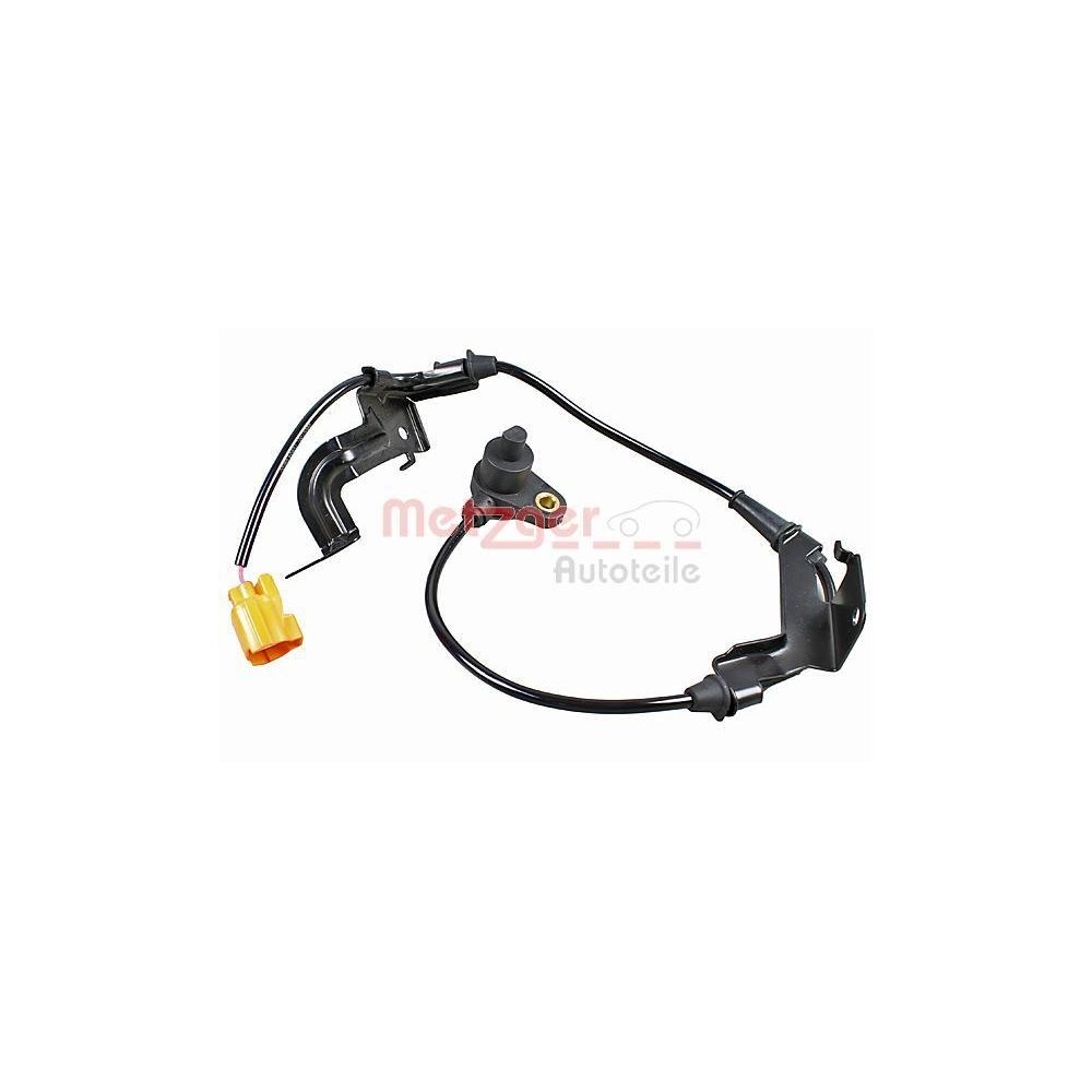 Sensor, Raddrehzahl METZGER 09001357 für HONDA, Hinterachse links