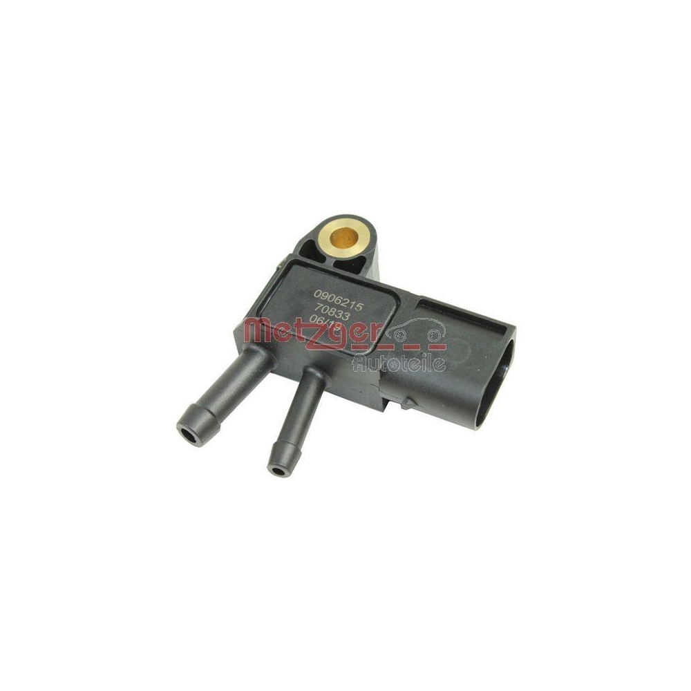 Sensor, Abgasdruck METZGER 0906215 GREENPARTS für MERCEDES-BENZ