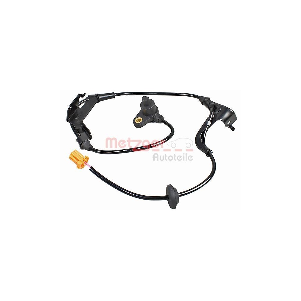 Sensor, Raddrehzahl METZGER 09001358 für HONDA, Hinterachse rechts