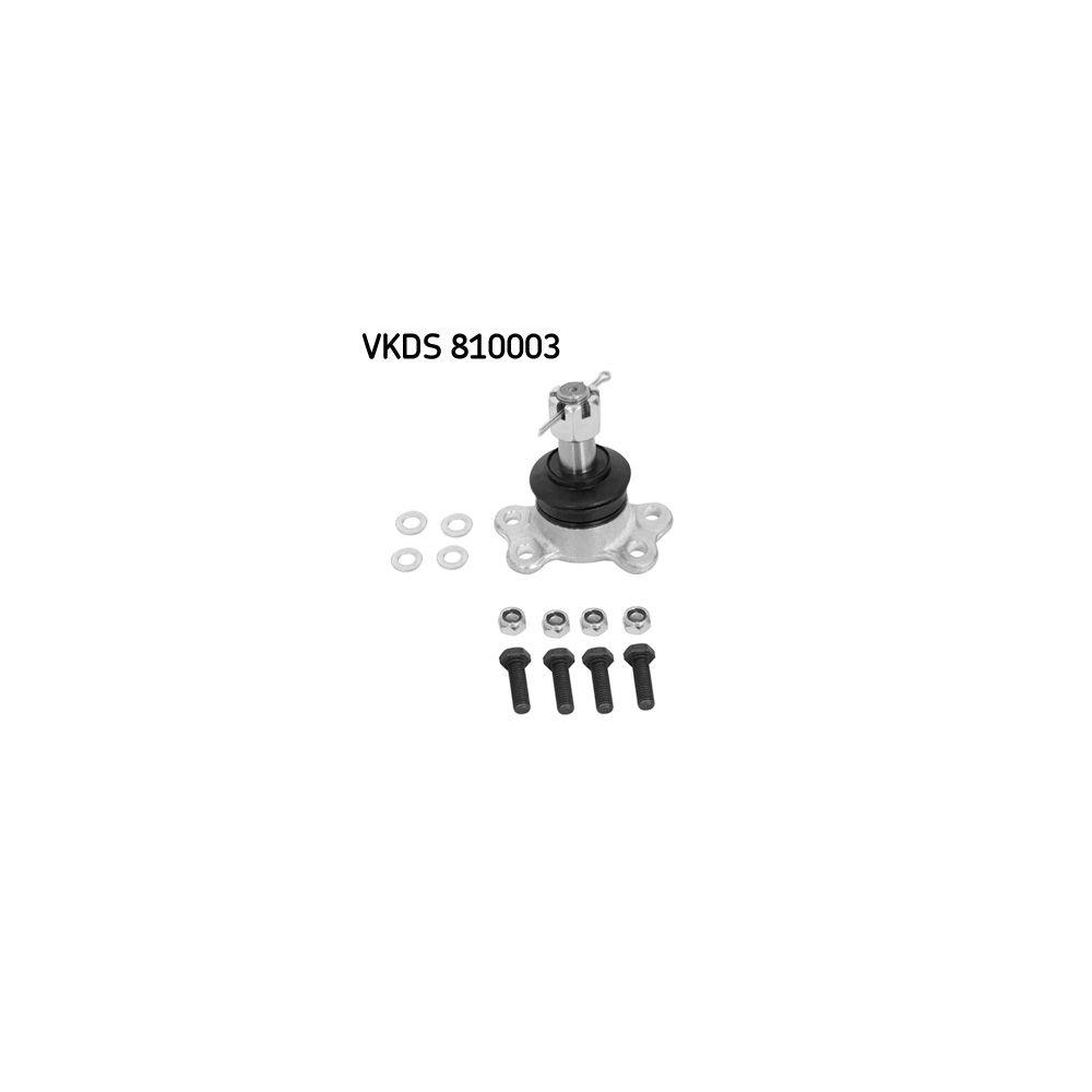 Trag-/Führungsgelenk SKF VKDS 810003 für DAEWOO, Vorderachse beidseitig, oben