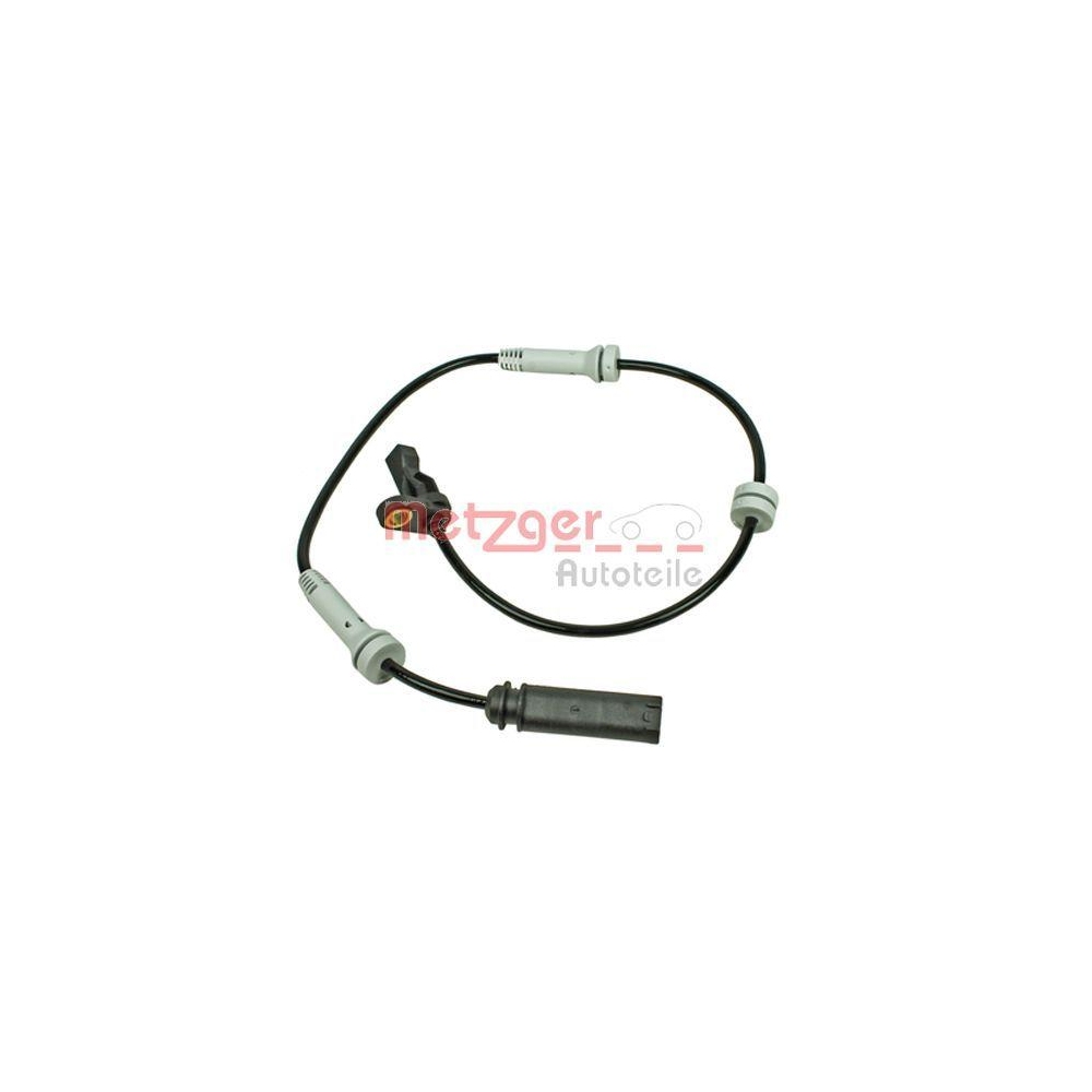 Sensor, Raddrehzahl METZGER 0900946 ORIGINAL ERSATZTEIL für BMW, Vorderachse