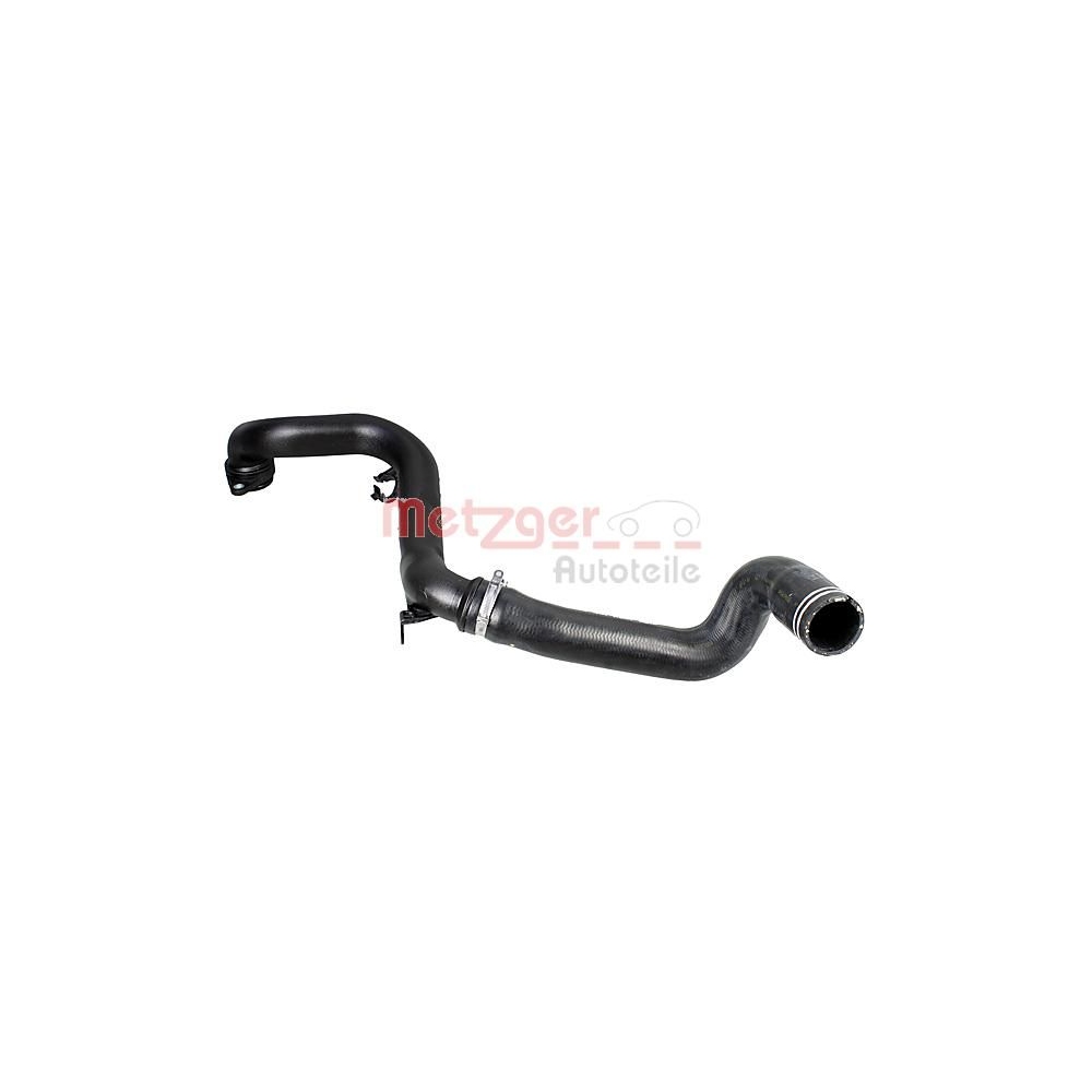 Ladeluftschlauch METZGER 2400647 für CITROËN FIAT PEUGEOT, Ladeluftkühler, links