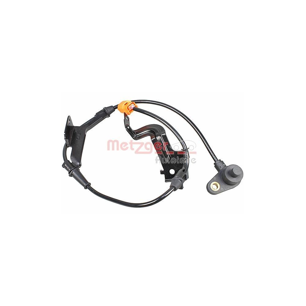 Sensor, Raddrehzahl METZGER 09001365 für HONDA, Hinterachse links