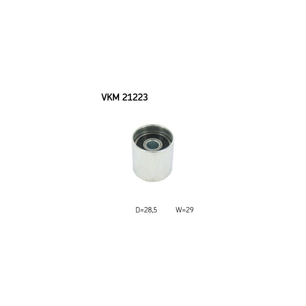 Umlenk-/Führungsrolle, Zahnriemen SKF VKM 21223 für AUDI SEAT SKODA VW, rechts