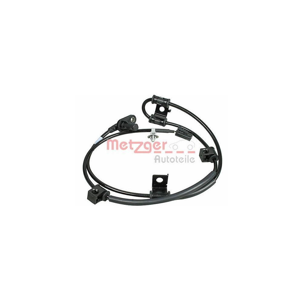 Sensor, Raddrehzahl METZGER 0900957 für HYUNDAI, Vorderachse links