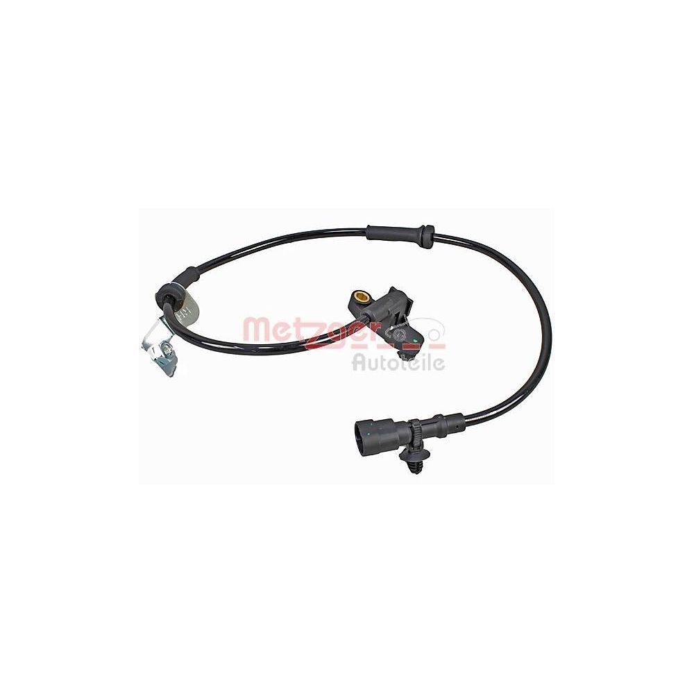 Sensor, Raddrehzahl METZGER 09001372 für CHRYSLER, Vorderachse rechts