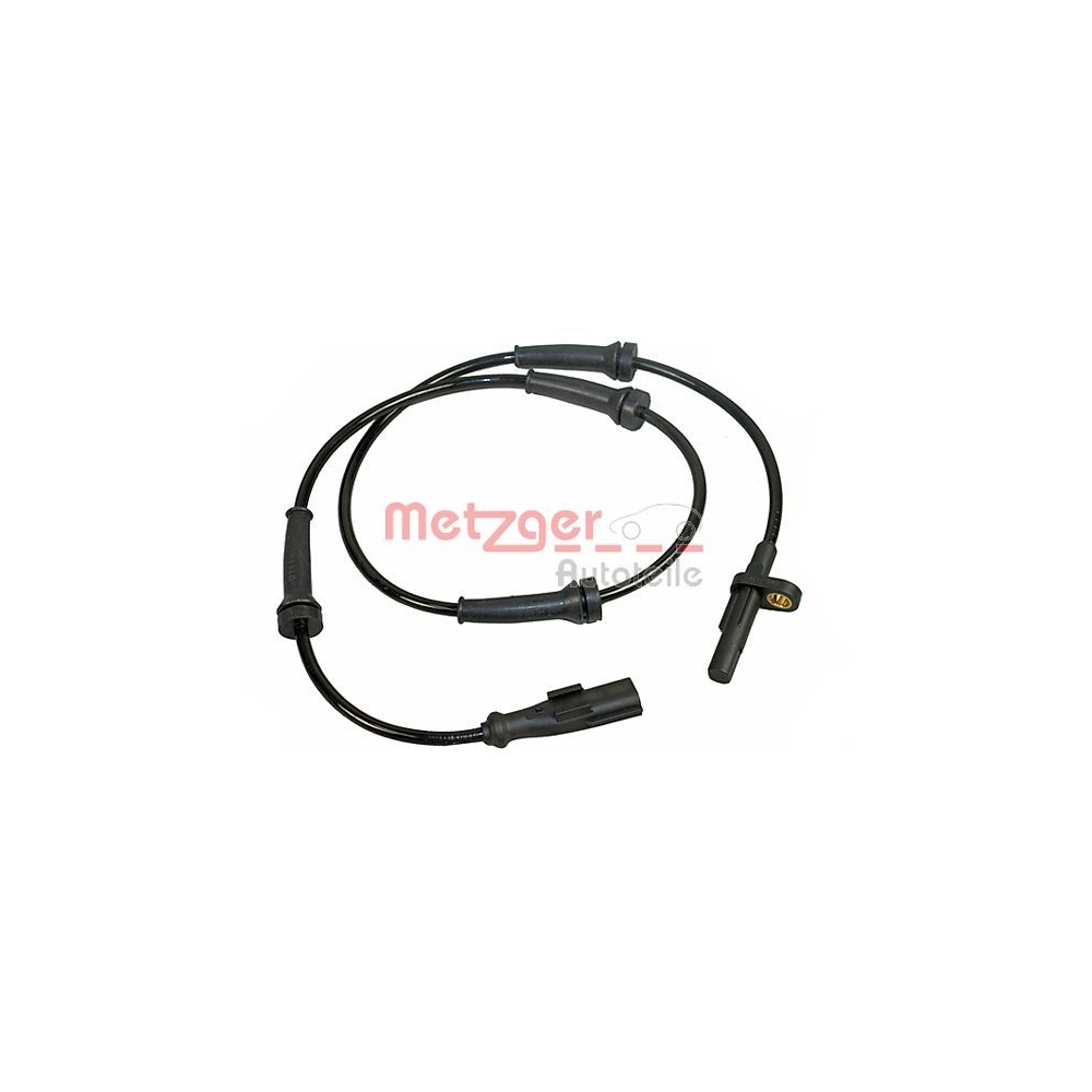 Sensor, Raddrehzahl METZGER 0900959 für NISSAN OPEL RENAULT, Hinterachse