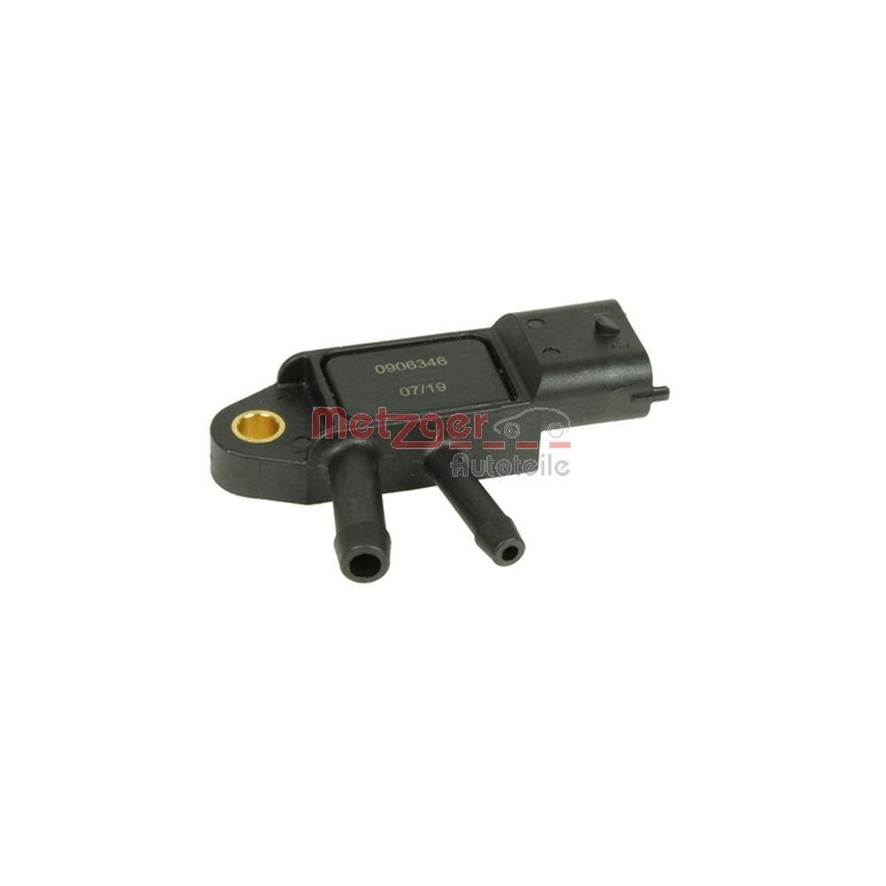 Sensor, Abgasdruck METZGER 0906346 für OPEL SUZUKI