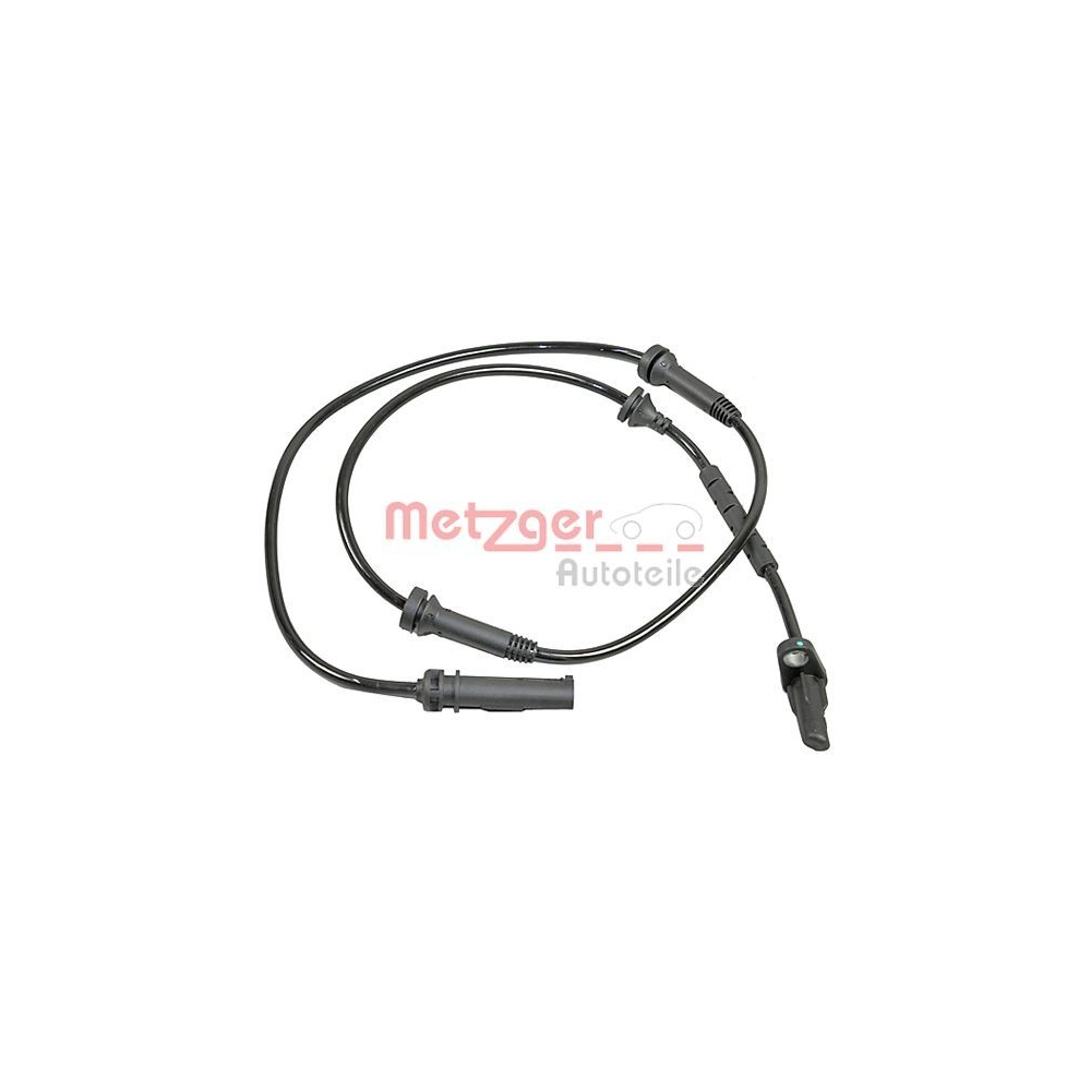 Sensor, Raddrehzahl METZGER 0900960 für BMW, Vorderachse