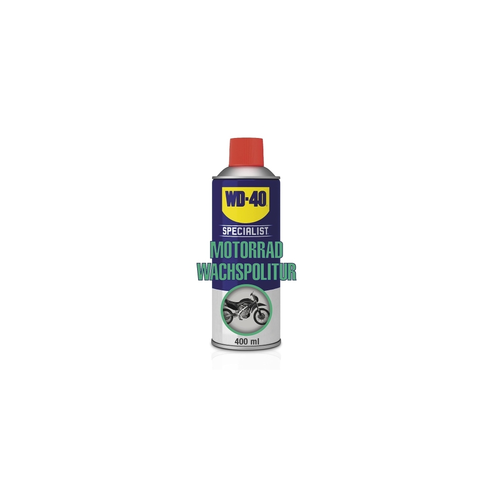 WD-40 Specialist Motorrad Wachspolitur Pflegemittel Motorbike 2x400ml Spray