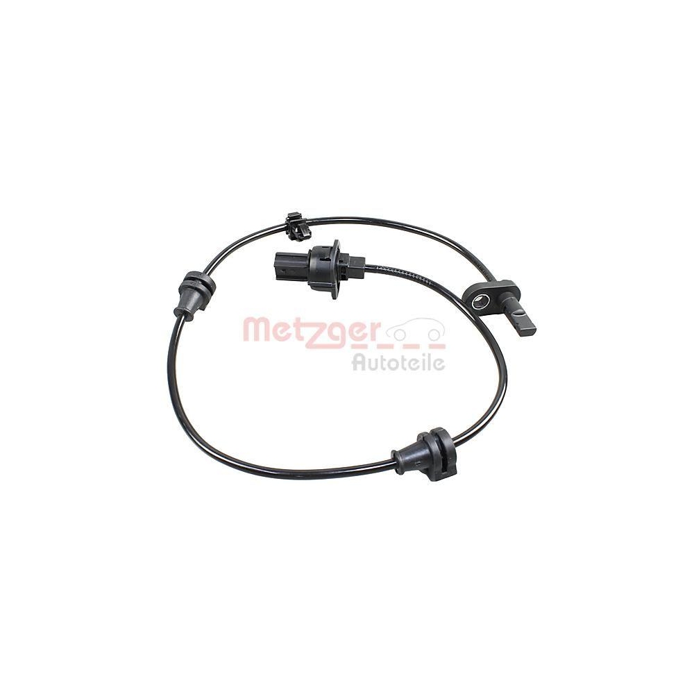 Sensor, Raddrehzahl METZGER 09001376 für HONDA, Vorderachse rechts