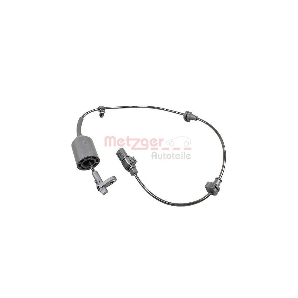 Sensor, Raddrehzahl METZGER 09001378 für HONDA, Hinterachse rechts