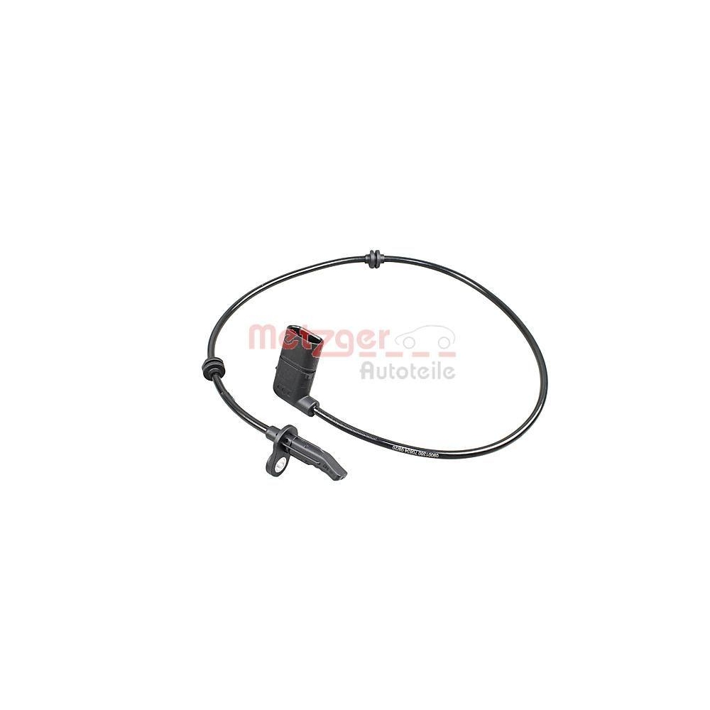 Sensor, Raddrehzahl METZGER 09001380 GREENPARTS für MERCEDES-BENZ