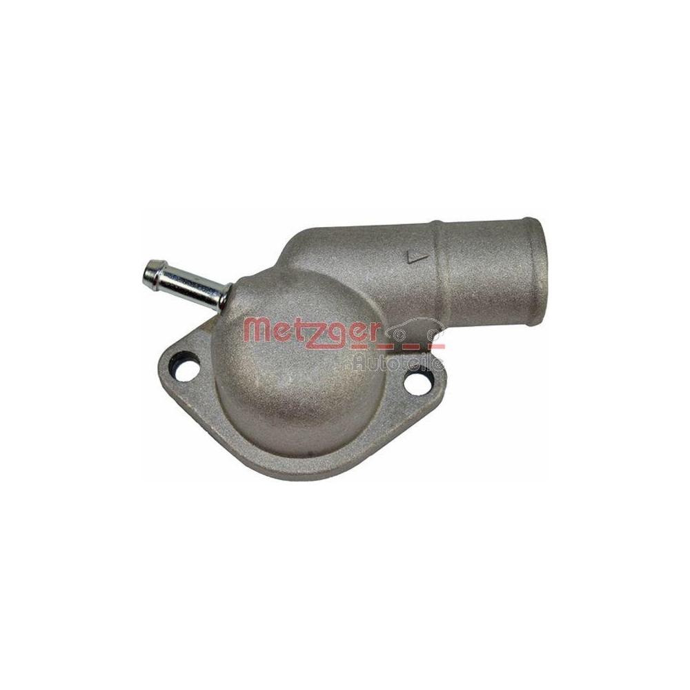 Kühlmittelflansch METZGER 4010080 für FORD, Thermostat