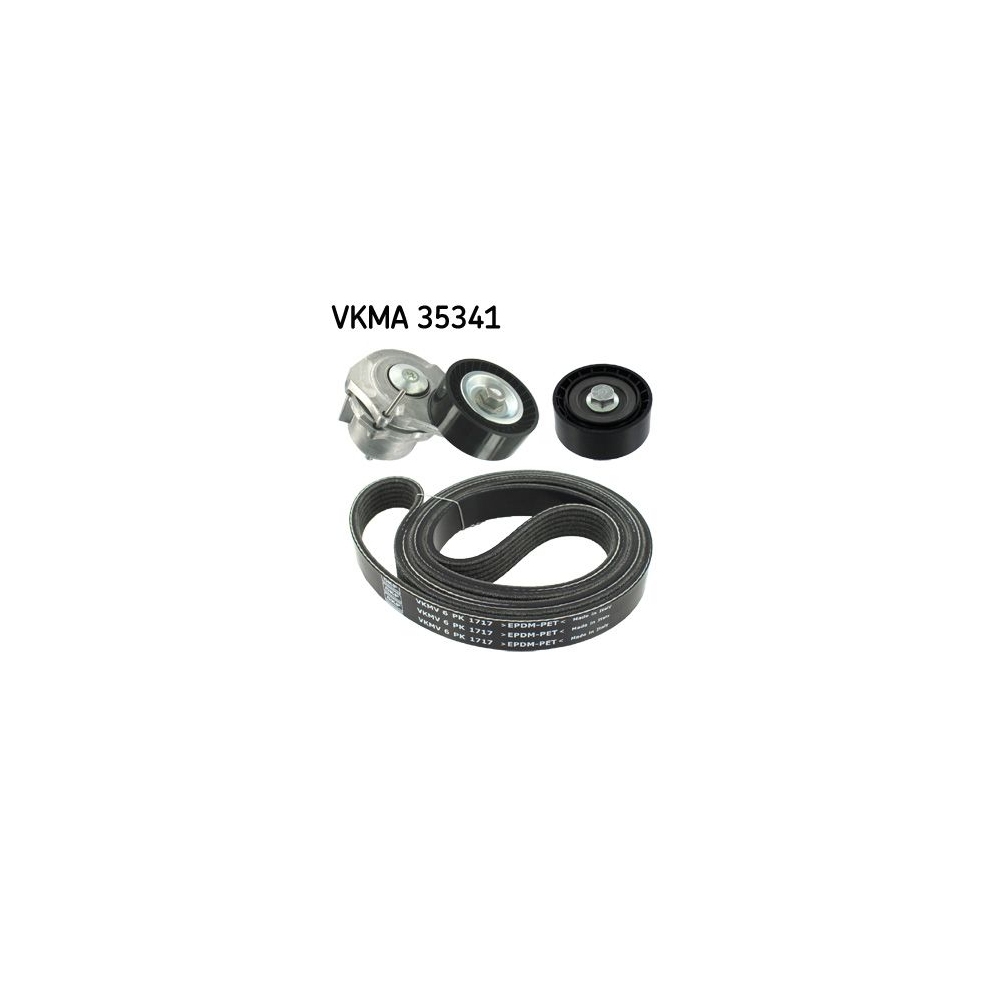 Keilrippenriemensatz SKF VKMA 35341 für CHRYSLER OPEL VAUXHALL CHEVROLET JEEP