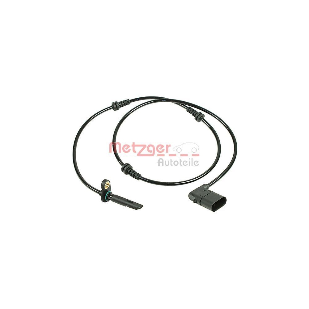 Sensor, Raddrehzahl METZGER 0900970 ORIGINAL ERSATZTEIL GREENPARTS für