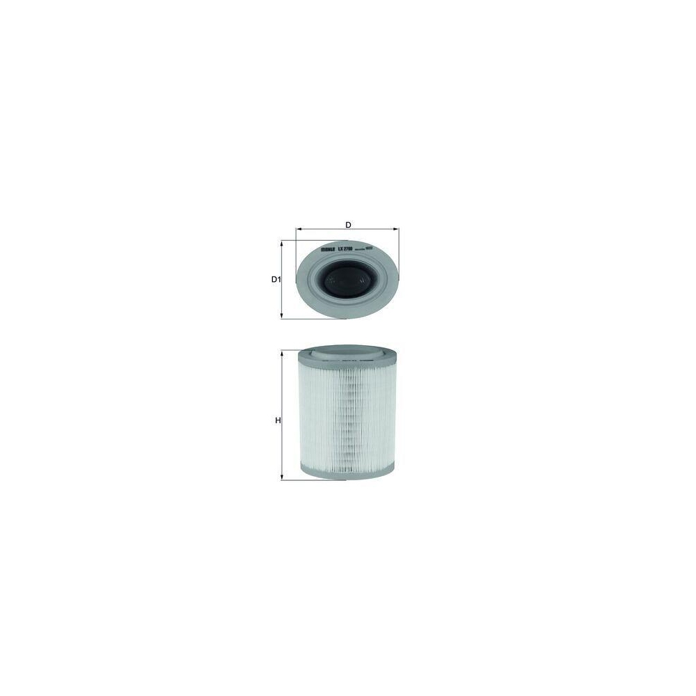 Luftfilter KNECHT LX 2790 für FIAT