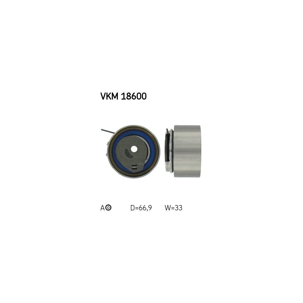 Spannrolle, Zahnriemen SKF VKM 18600 für CHRYSLER