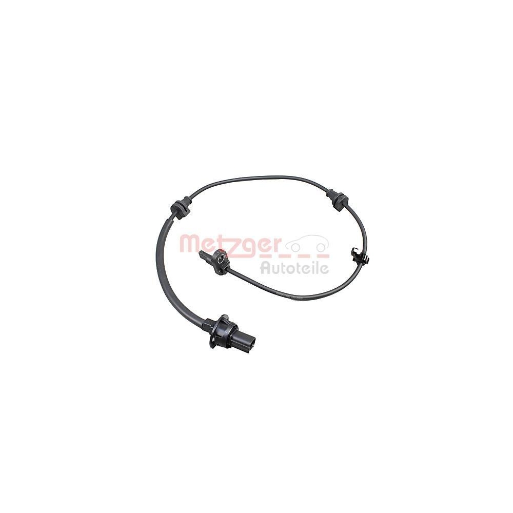 Sensor, Raddrehzahl METZGER 09001387 für HONDA, Vorderachse rechts