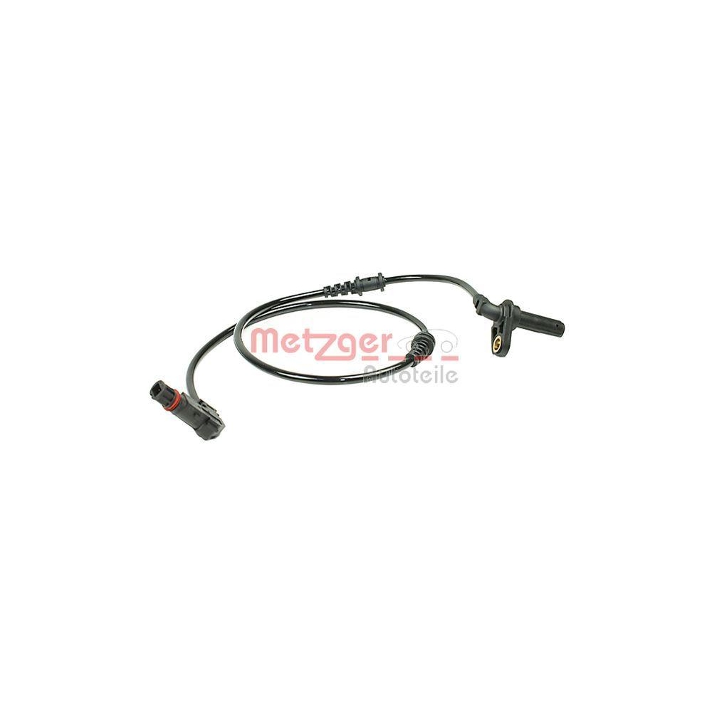 Sensor, Raddrehzahl METZGER 0900975 ORIGINAL ERSATZTEIL GREENPARTS für