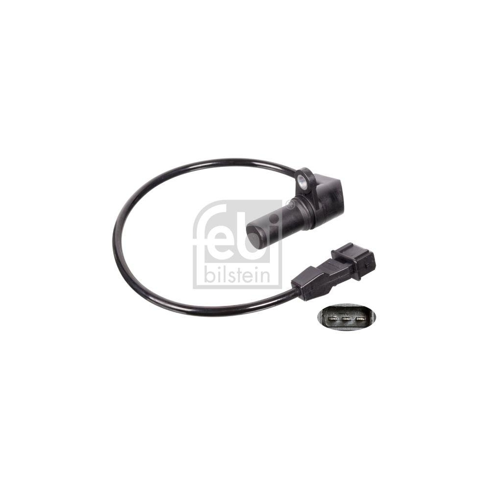 Febi Bilstein 33508 Kurbelwellensensor mit O-Ring , 1 Stück