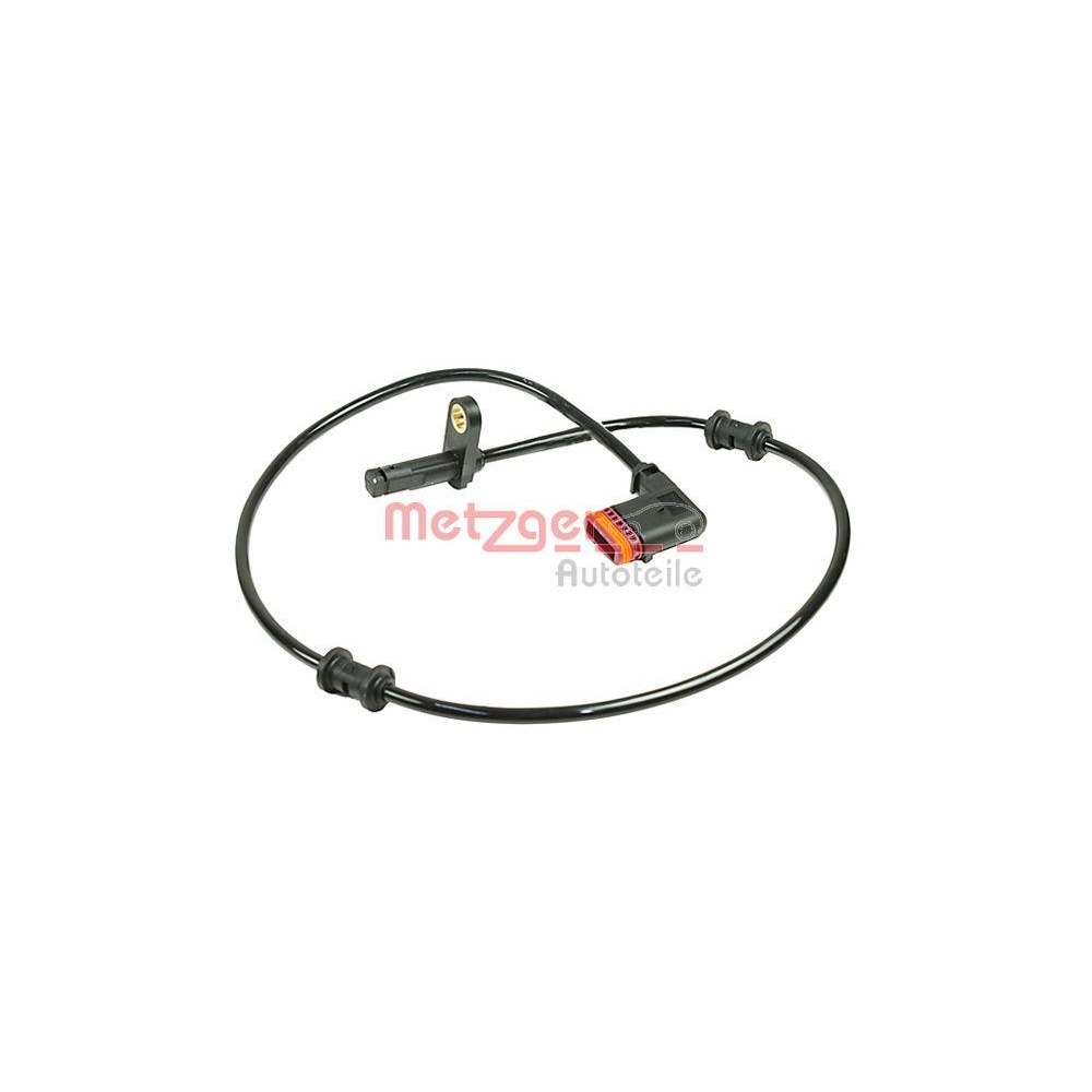 Sensor, Raddrehzahl METZGER 0900977 ORIGINAL ERSATZTEIL GREENPARTS für