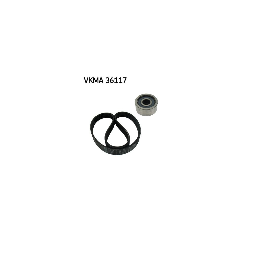 Keilrippenriemensatz SKF VKMA 36117 für OPEL RENAULT VAUXHALL