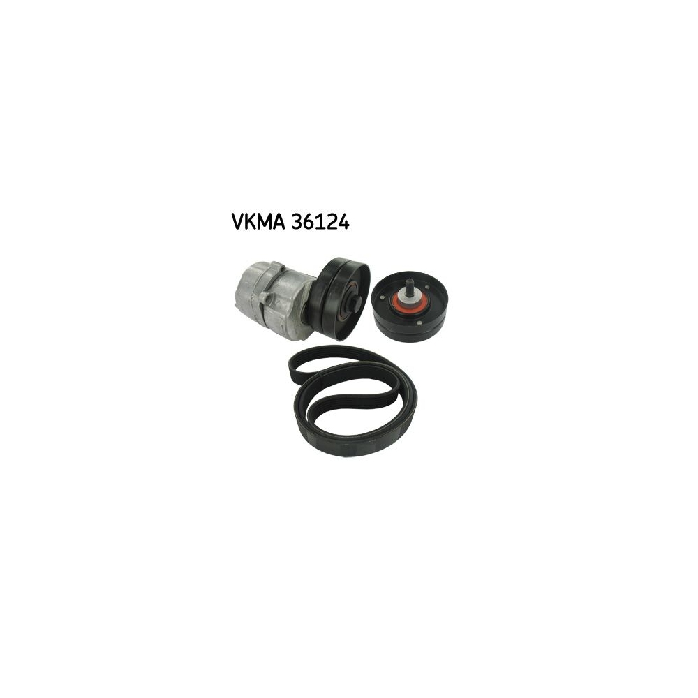 Keilrippenriemensatz SKF VKMA 36124 für VOLVO PONTIAC