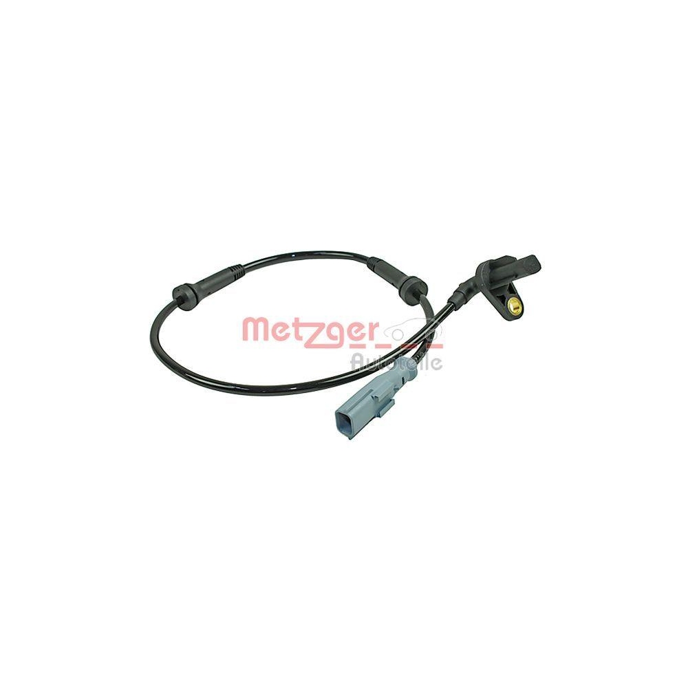 Sensor, Raddrehzahl METZGER 0900983 ORIGINAL ERSATZTEIL GREENPARTS für RENAULT