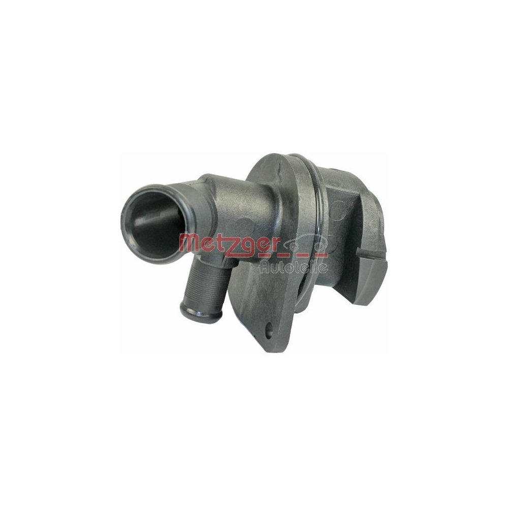 Kühlmittelflansch METZGER 4010105 für CITROËN/PEUGEOT, Wasserpumpe