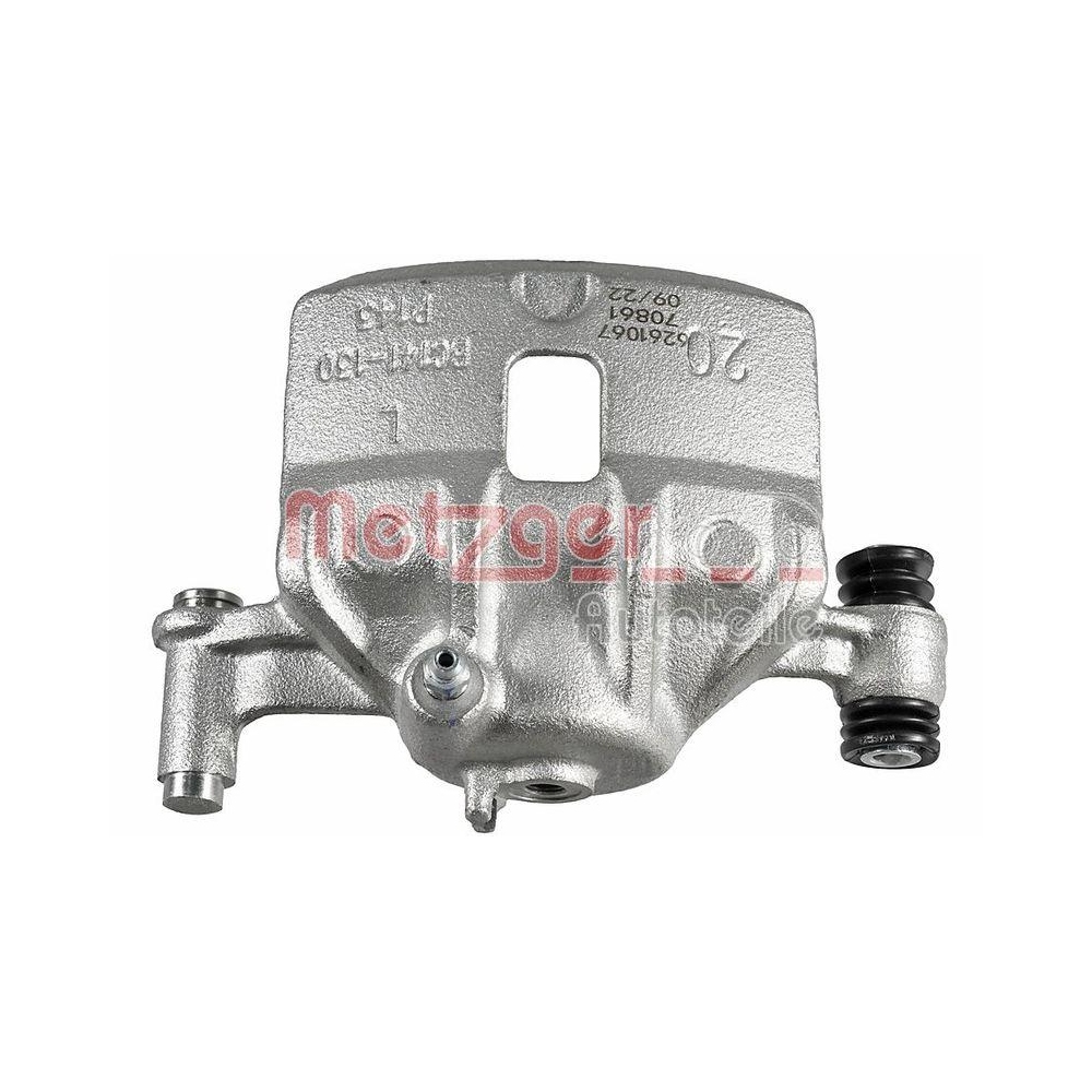 Bremssattel METZGER 6261067 für HYUNDAI, Vorderachse links