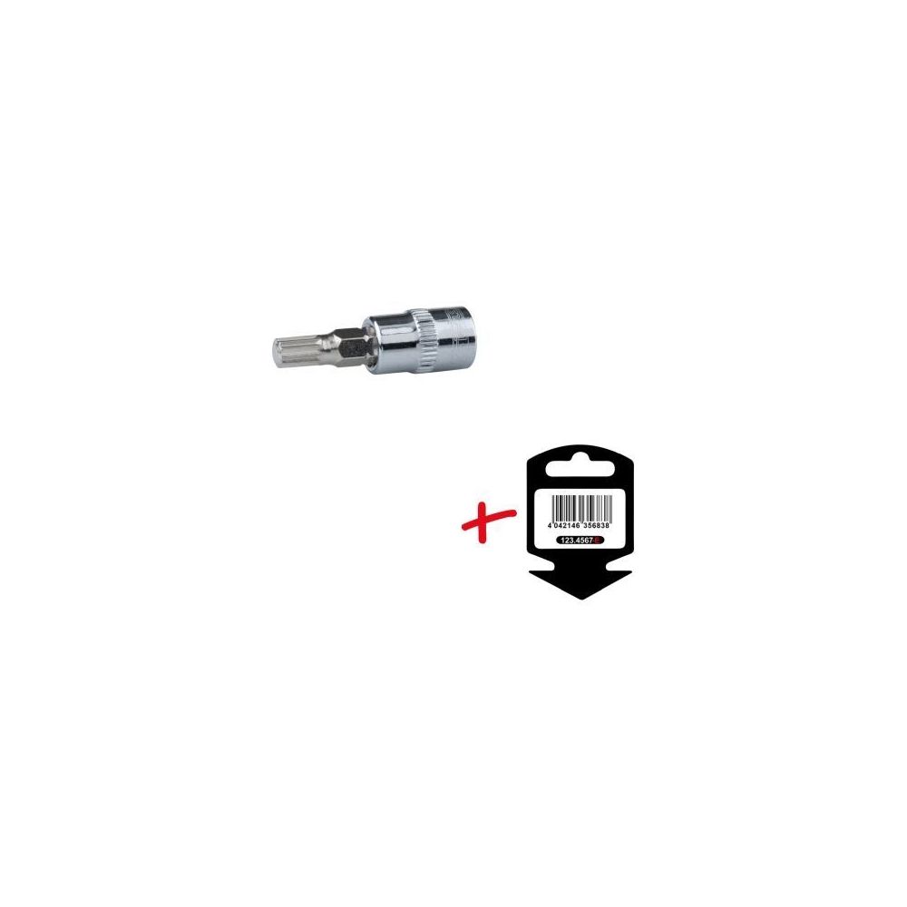 Steckschlüsseleinsatz KS TOOLS 918.3856-E für