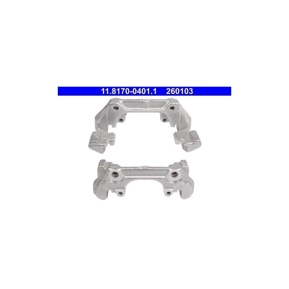 Halter, Bremssattel ATE 11.8170-0401.1 für MERCEDES-BENZ, Vorderachse